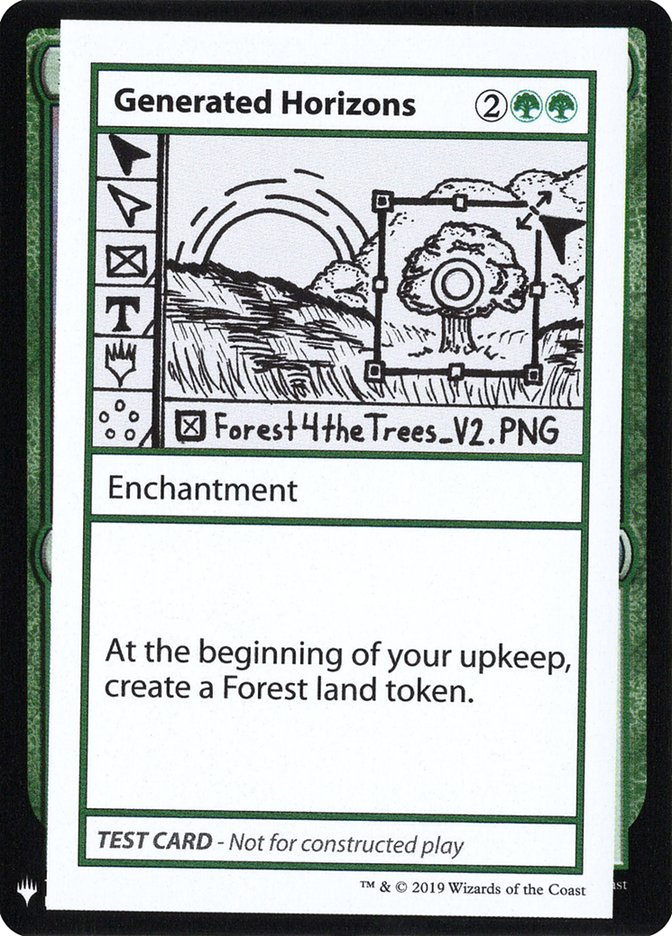 Generated Horizons [Mystery Booster Playtest Cards] | Jomio and Rueliete's Cards and Comics