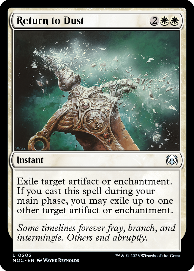 Return to Dust [March of the Machine Commander] | Jomio and Rueliete's Cards and Comics