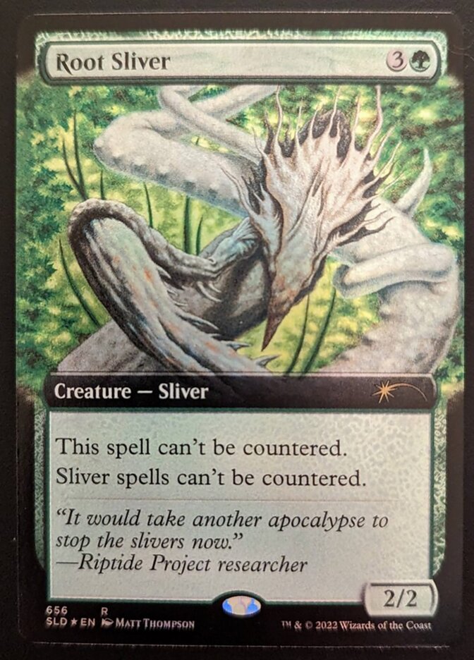 Root Sliver (Extended Art) [Secret Lair Drop Promos] | Jomio and Rueliete's Cards and Comics