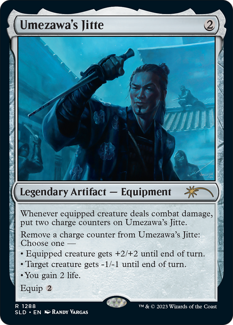 Umezawa's Jitte [Secret Lair Drop Series] | Jomio and Rueliete's Cards and Comics