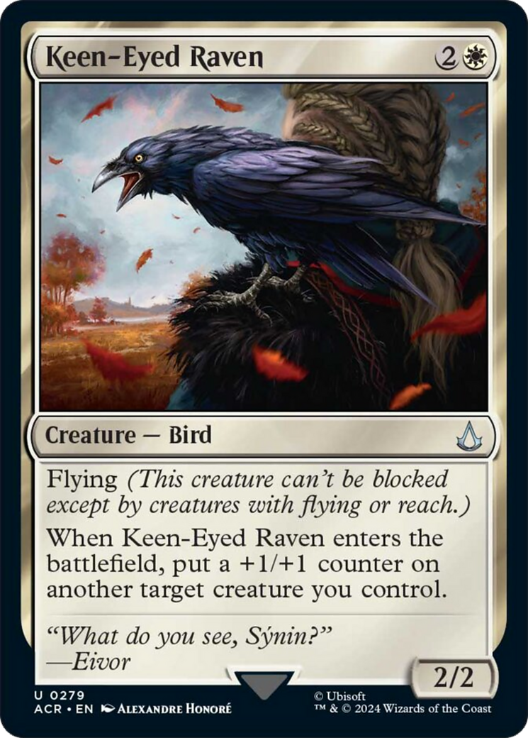 Keen-Eyed Raven [Assassin's Creed] | Jomio and Rueliete's Cards and Comics
