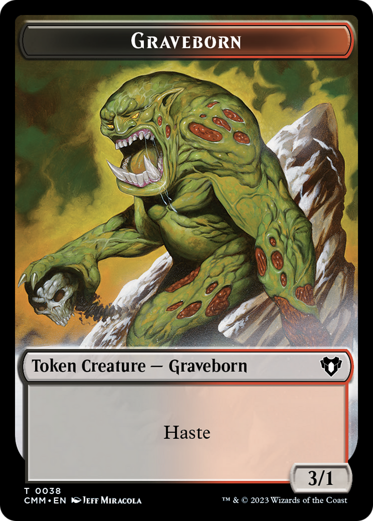 Graveborn Token [Commander Masters Tokens] | Jomio and Rueliete's Cards and Comics