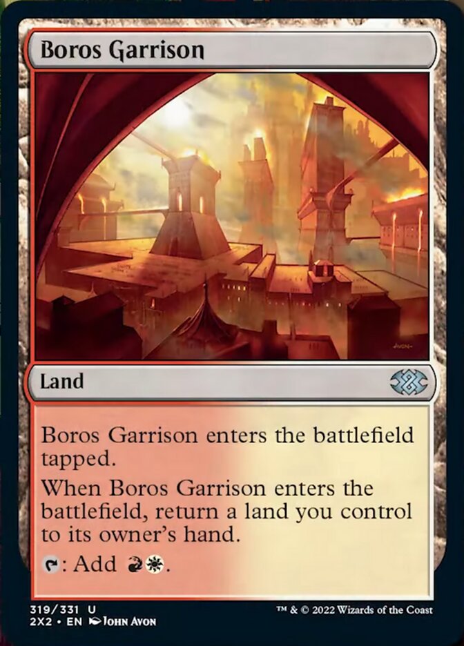 Boros Garrison [Double Masters 2022] | Jomio and Rueliete's Cards and Comics