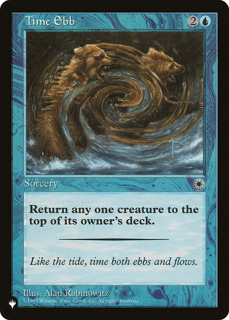 Time Ebb [The List] | Jomio and Rueliete's Cards and Comics