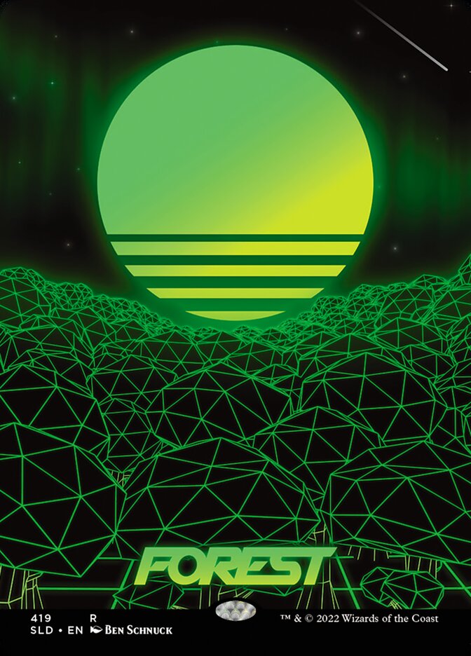 Forest (419) [Secret Lair Drop Series] | Jomio and Rueliete's Cards and Comics