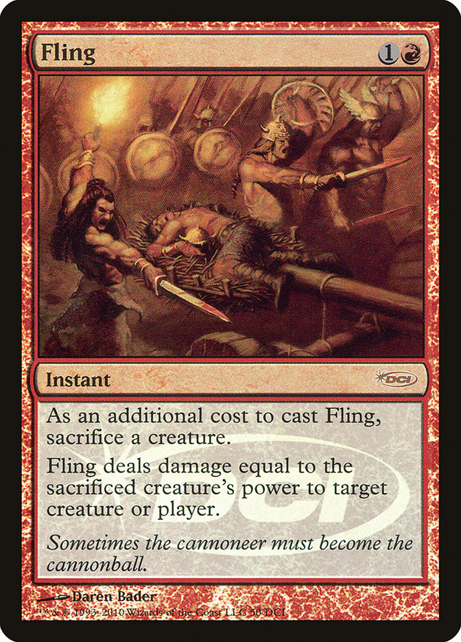 Fling [Wizards Play Network 2010] | Jomio and Rueliete's Cards and Comics