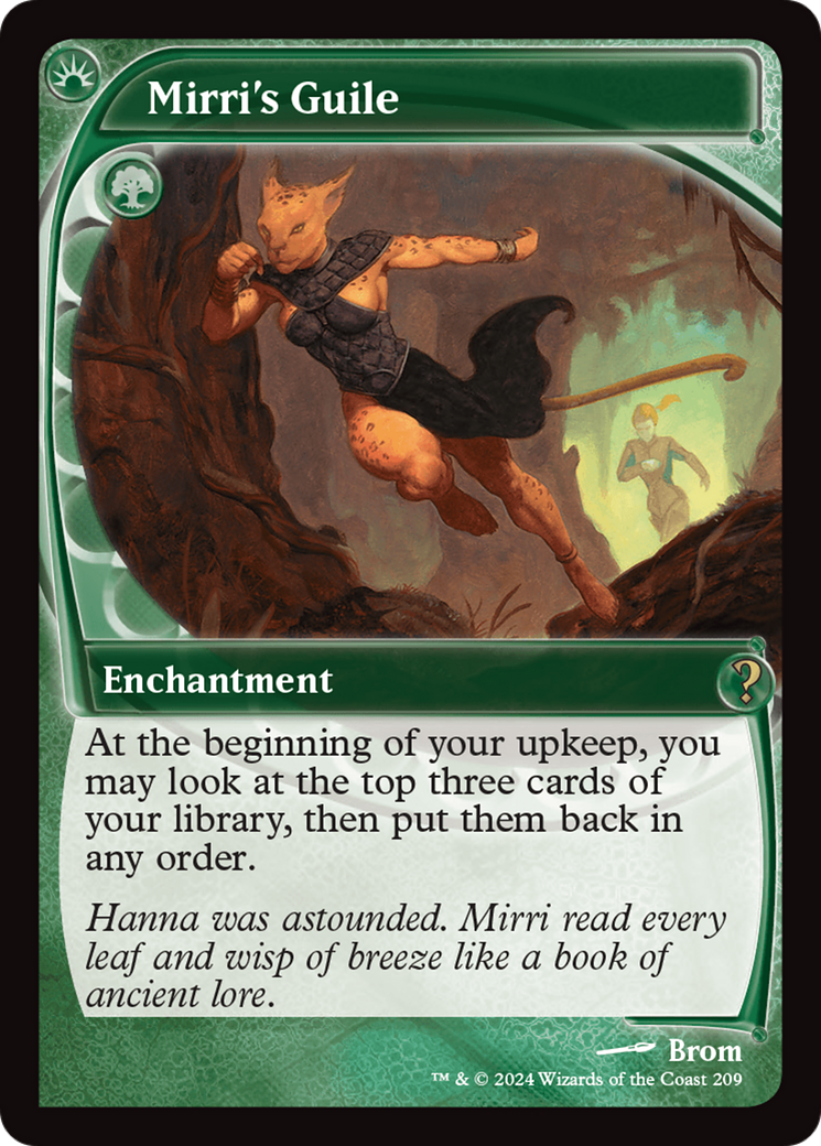 Mirri's Guile (Future Sight) [Mystery Booster 2] | Jomio and Rueliete's Cards and Comics