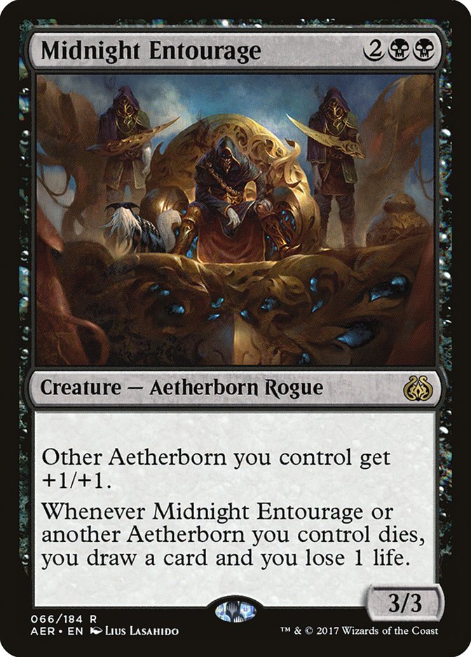 Midnight Entourage [Aether Revolt] | Jomio and Rueliete's Cards and Comics