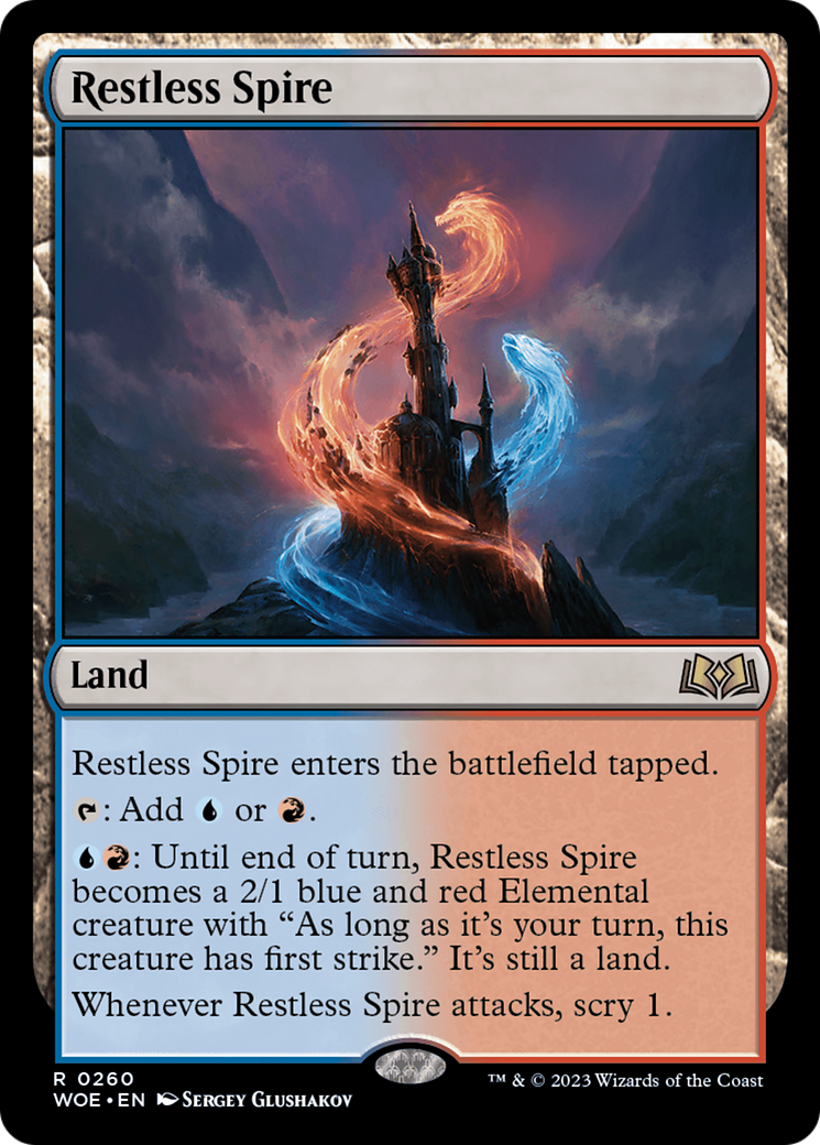 Restless Spire [Wilds of Eldraine] | Jomio and Rueliete's Cards and Comics