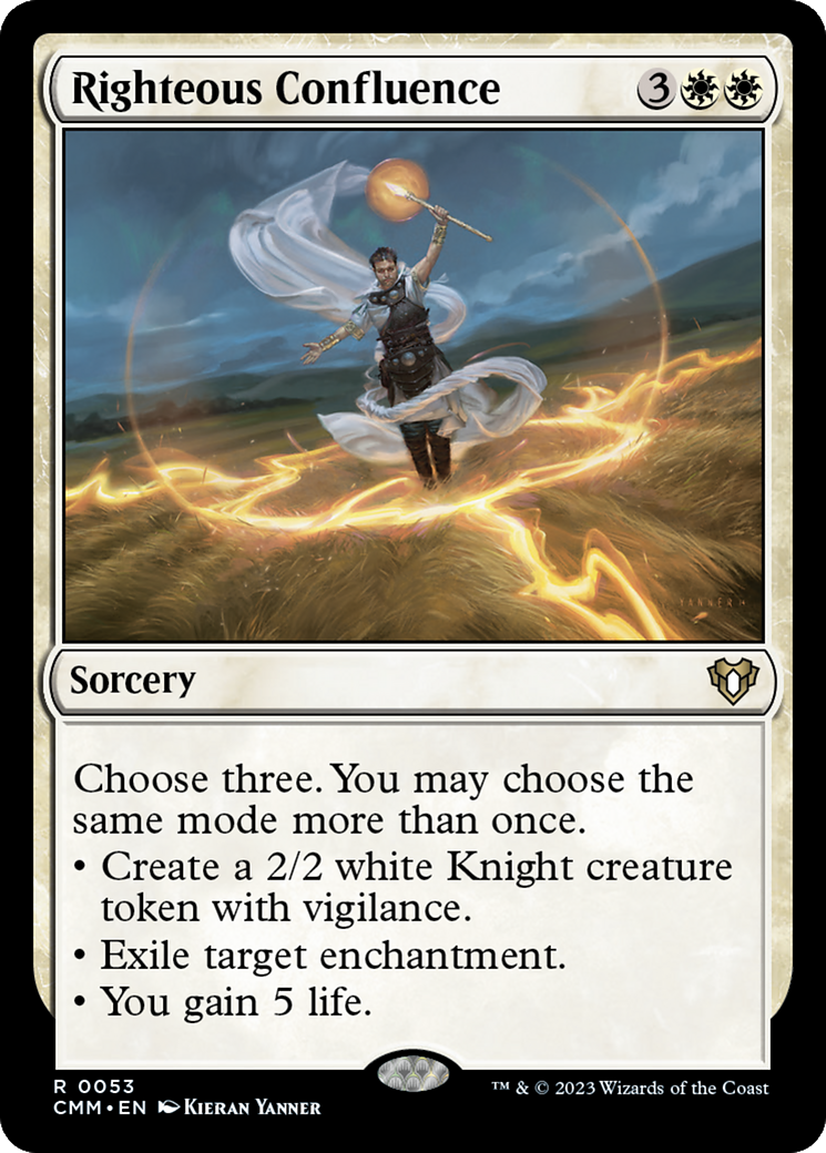 Righteous Confluence [Commander Masters] | Jomio and Rueliete's Cards and Comics
