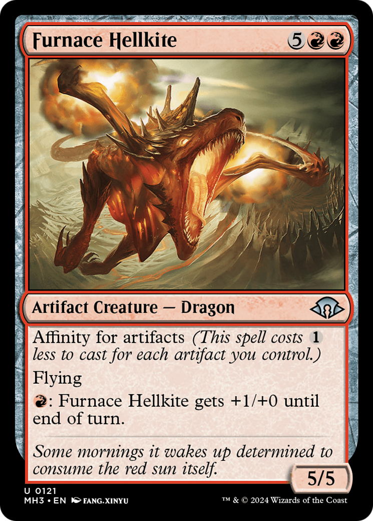 Furnace Hellkite [Modern Horizons 3] | Jomio and Rueliete's Cards and Comics