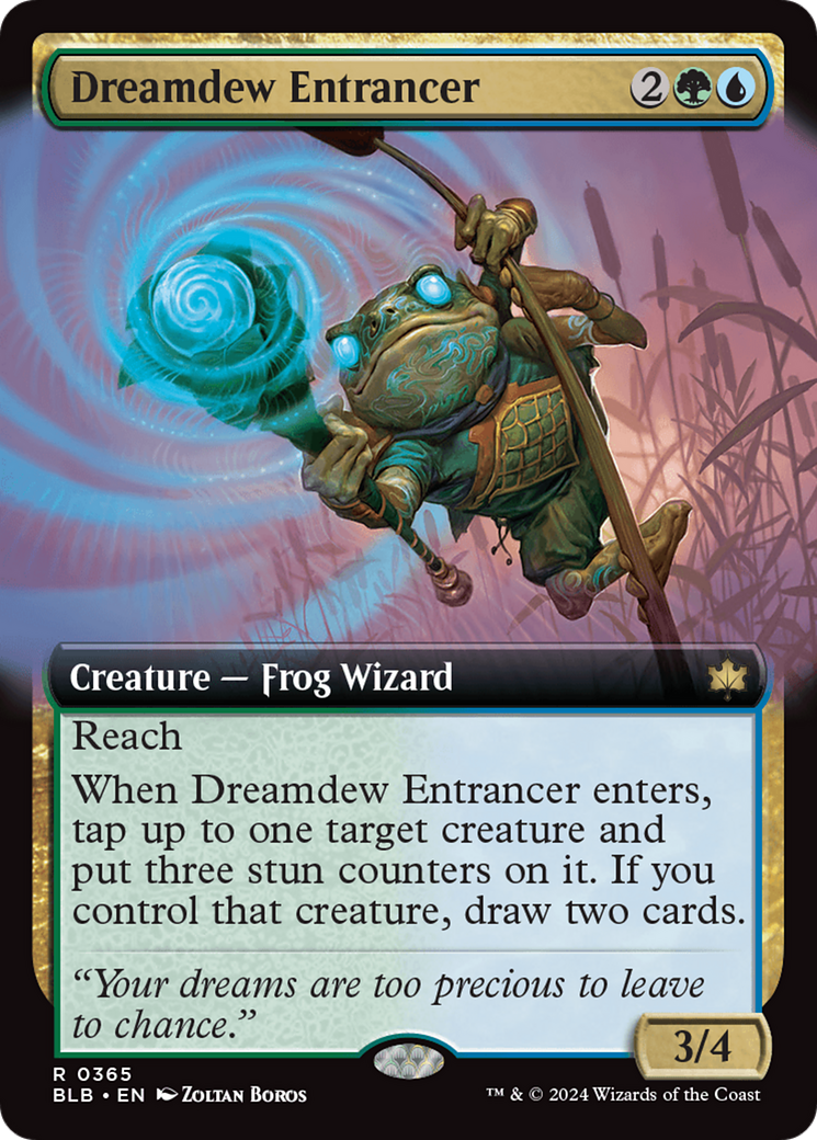 Dreamdew Entrancer (Extended Art) [Bloomburrow] | Jomio and Rueliete's Cards and Comics