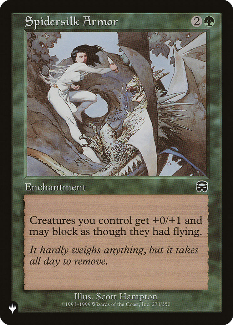 Spidersilk Armor [The List] | Jomio and Rueliete's Cards and Comics