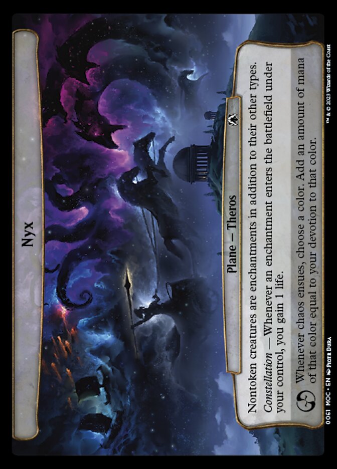 Nyx [March of the Machine Commander] | Jomio and Rueliete's Cards and Comics