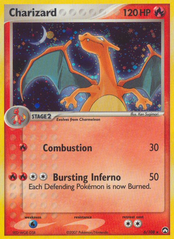 Charizard (6/108) [EX: Power Keepers] | Jomio and Rueliete's Cards and Comics
