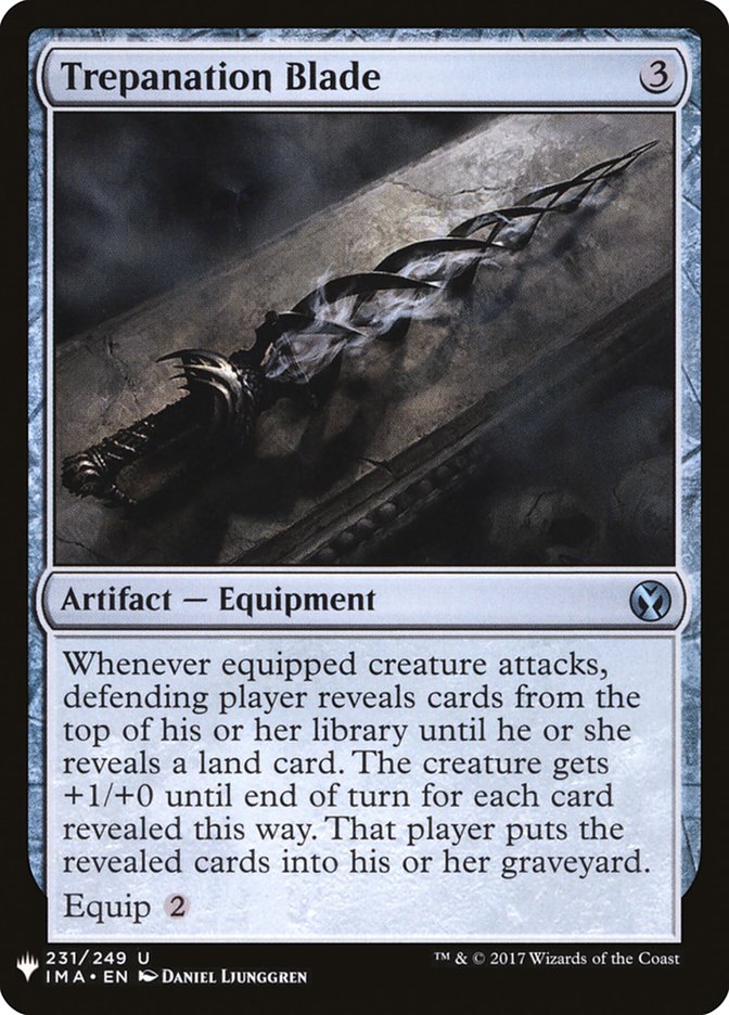 Trepanation Blade [Mystery Booster] | Jomio and Rueliete's Cards and Comics