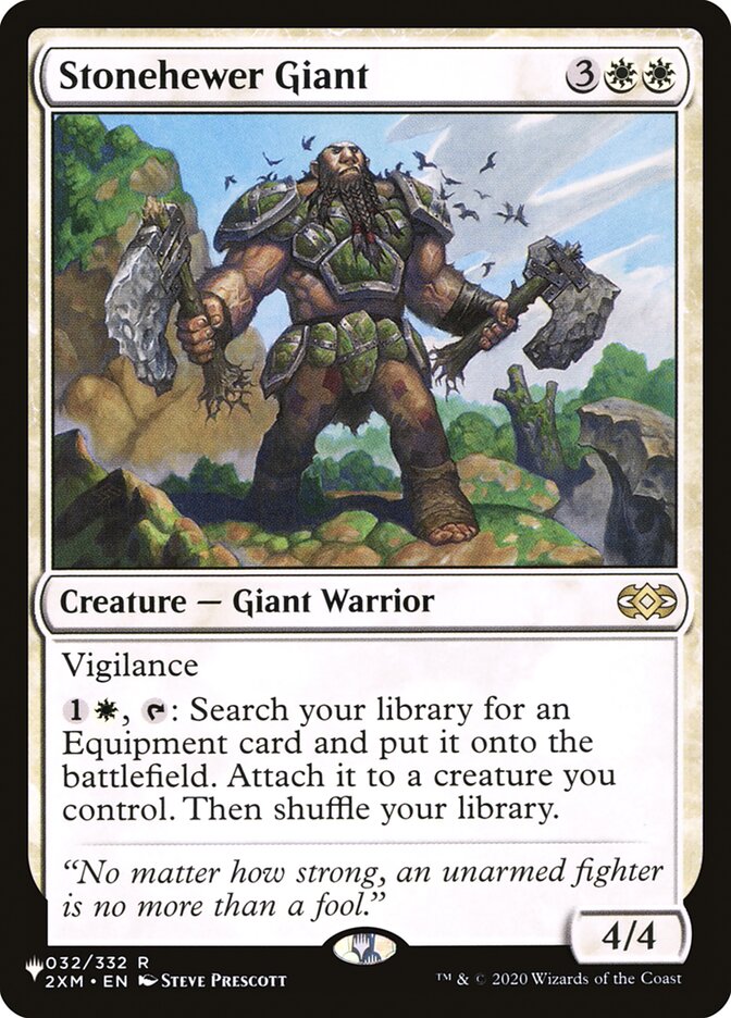 Stonehewer Giant [The List] | Jomio and Rueliete's Cards and Comics