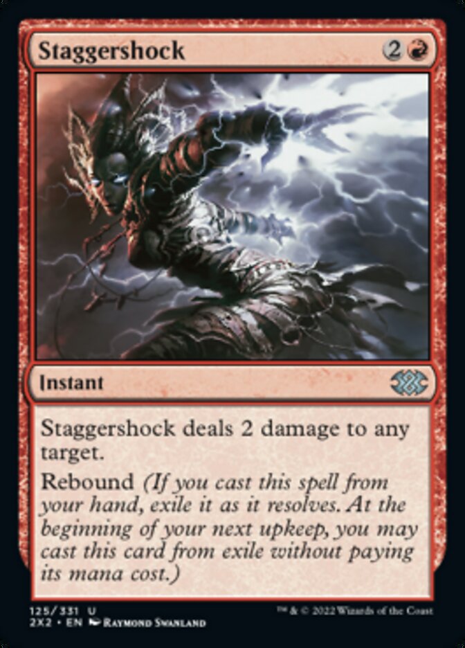 Staggershock [Double Masters 2022] | Jomio and Rueliete's Cards and Comics