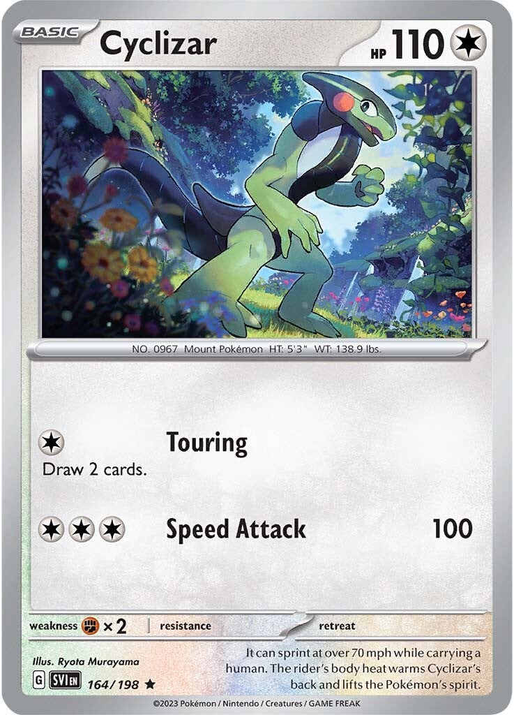 Cyclizar (164/198) [Scarlet & Violet: Base Set] | Jomio and Rueliete's Cards and Comics