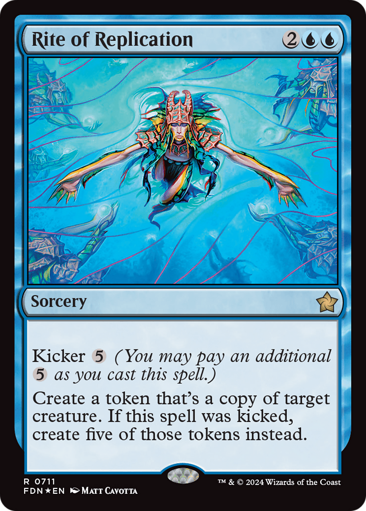 Rite of Replication [Foundations] | Jomio and Rueliete's Cards and Comics