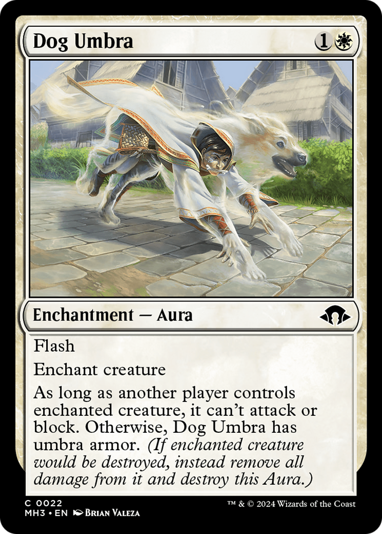 Dog Umbra [Modern Horizons 3] | Jomio and Rueliete's Cards and Comics