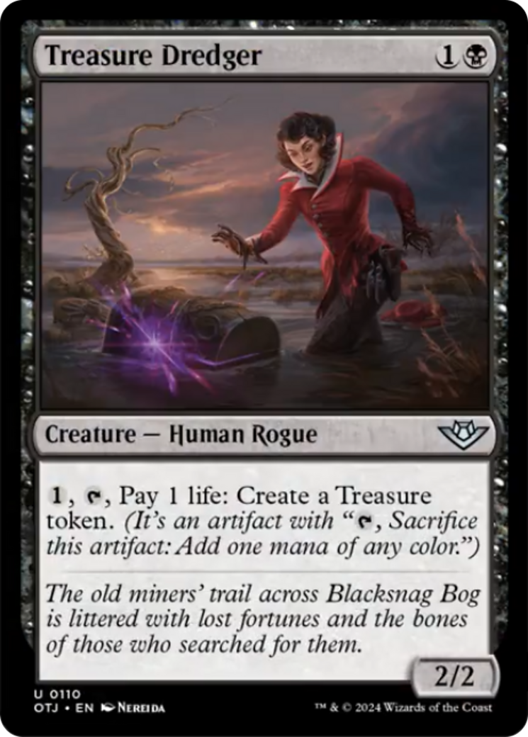 Treasure Dredger [Outlaws of Thunder Junction] | Jomio and Rueliete's Cards and Comics