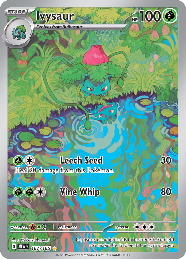 Ivysaur (167/165) [Scarlet & Violet 151] | Jomio and Rueliete's Cards and Comics
