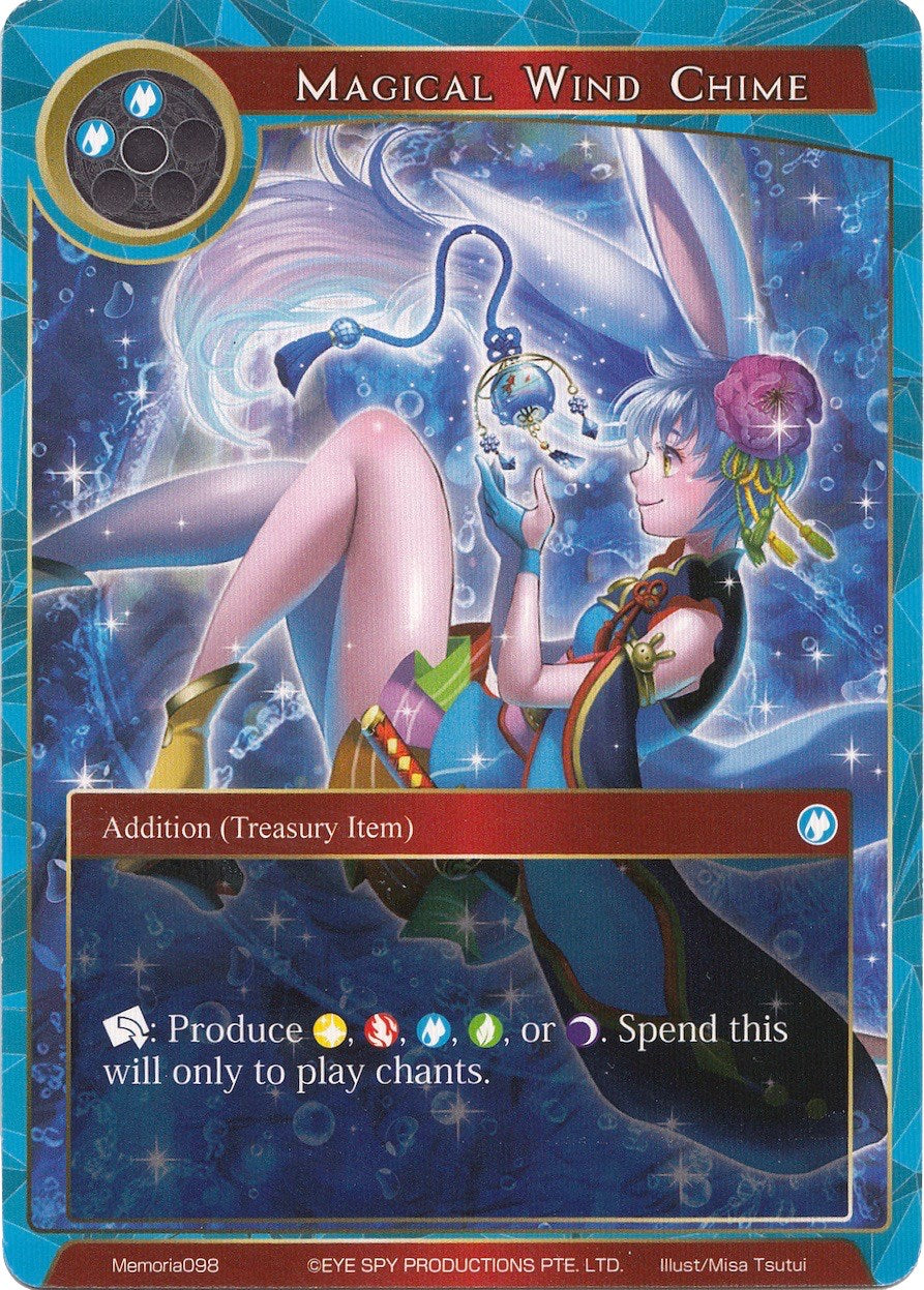 Magical Wind Chime (Memoria098) [Alice Origin Memoria Cards] | Jomio and Rueliete's Cards and Comics