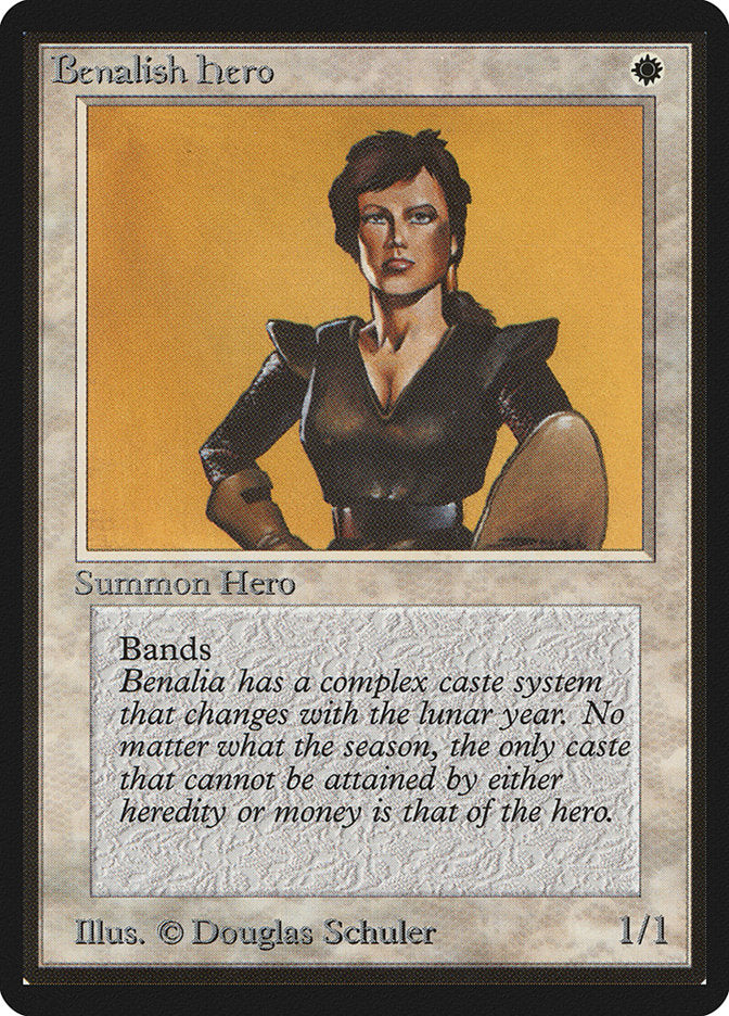 Benalish Hero [Beta Edition] | Jomio and Rueliete's Cards and Comics