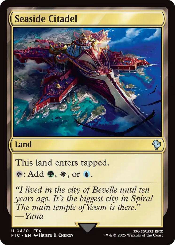 Seaside Citadel [FINAL FANTASY Commander] | Jomio and Rueliete's Cards and Comics