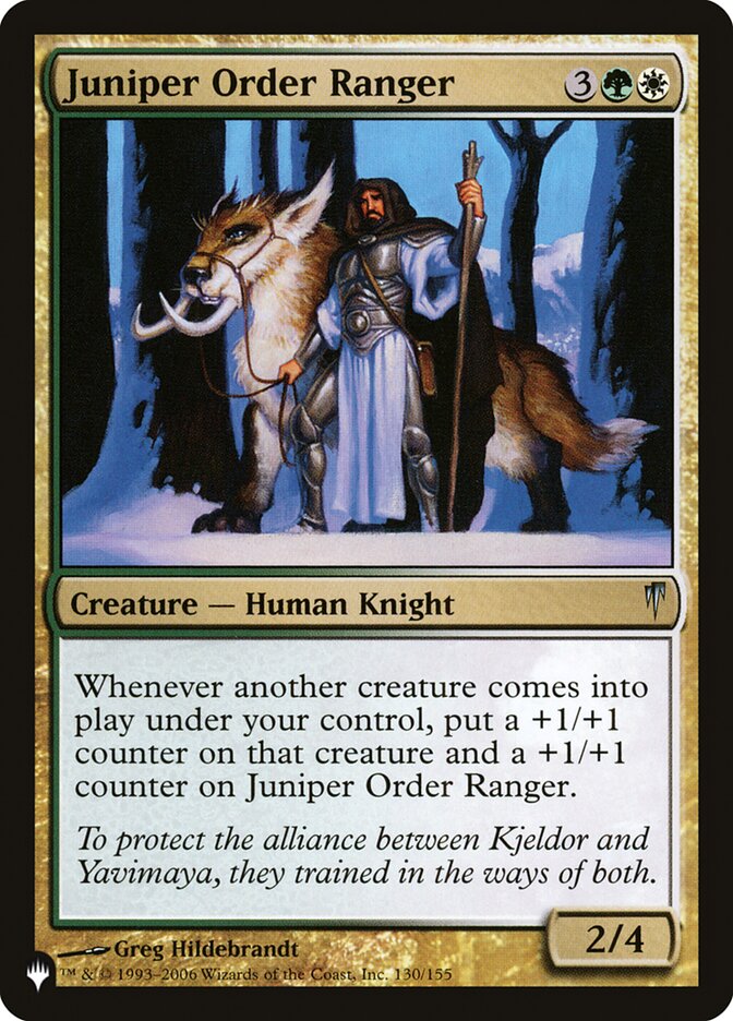 Juniper Order Ranger [The List] | Jomio and Rueliete's Cards and Comics