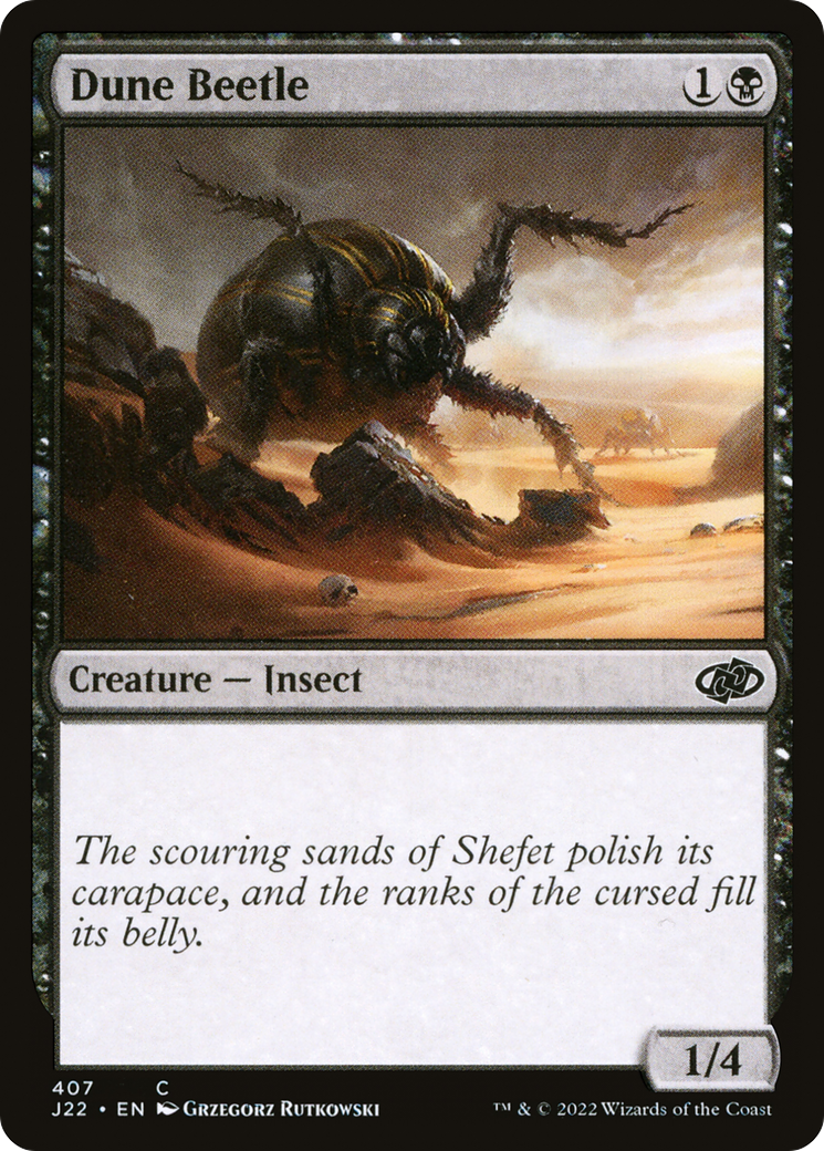 Dune Beetle [Jumpstart 2022] | Jomio and Rueliete's Cards and Comics