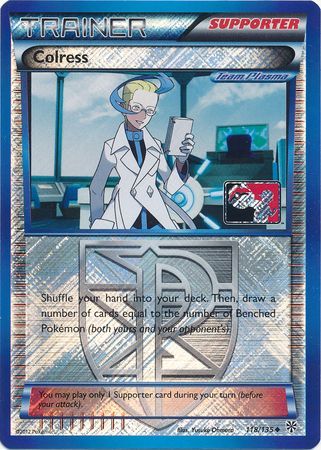 Colress (118/135) (League Promo) [Black & White: Plasma Storm] | Jomio and Rueliete's Cards and Comics