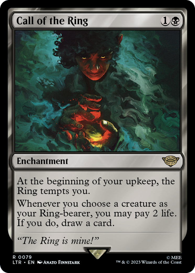 Call of the Ring [The Lord of the Rings: Tales of Middle-Earth] | Jomio and Rueliete's Cards and Comics