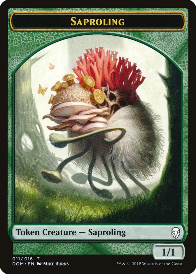 Saproling Token (011/016) [Dominaria Tokens] | Jomio and Rueliete's Cards and Comics