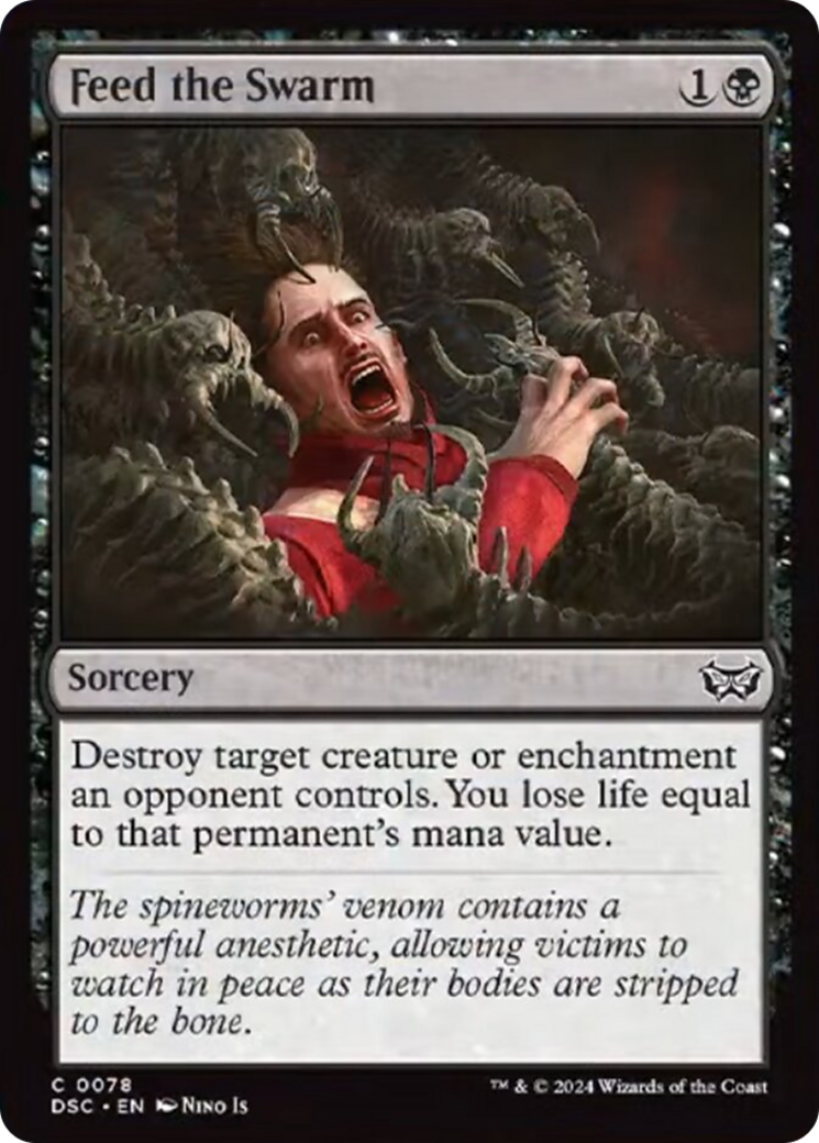 Feed the Swarm [Duskmourn: House of Horror Commander] | Jomio and Rueliete's Cards and Comics