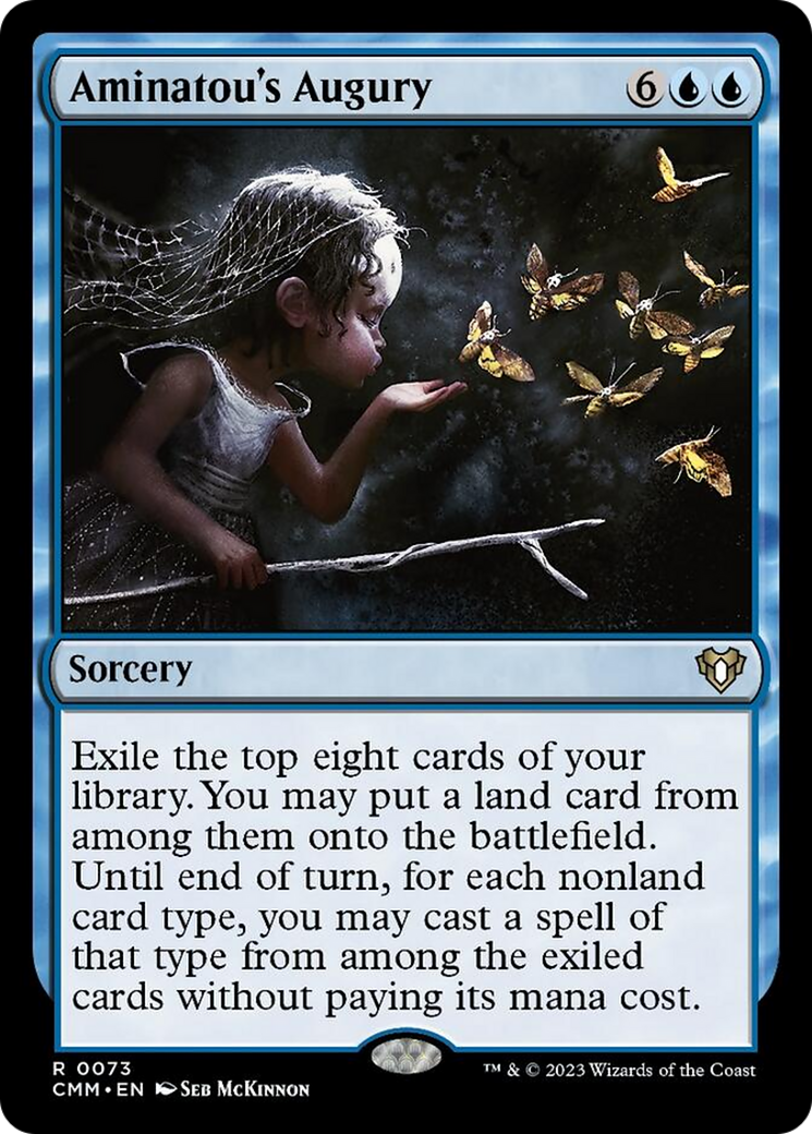 Aminatou's Augury [Commander Masters] | Jomio and Rueliete's Cards and Comics
