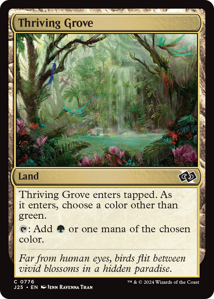 Thriving Grove [Foundations Jumpstart] | Jomio and Rueliete's Cards and Comics