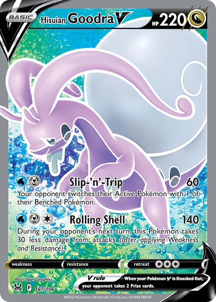 Hisuian Goodra V (187/196) [Sword & Shield: Lost Origin] | Jomio and Rueliete's Cards and Comics
