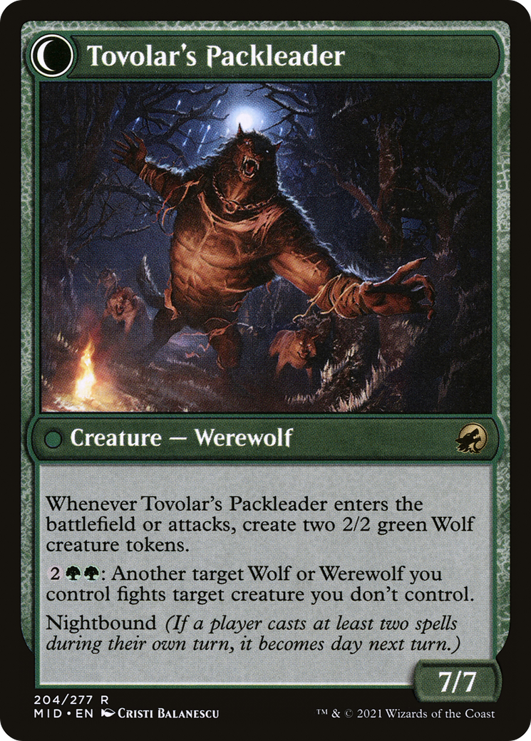 Tovolar's Huntmaster // Tovolar's Packleader [Secret Lair: From Cute to Brute] | Jomio and Rueliete's Cards and Comics