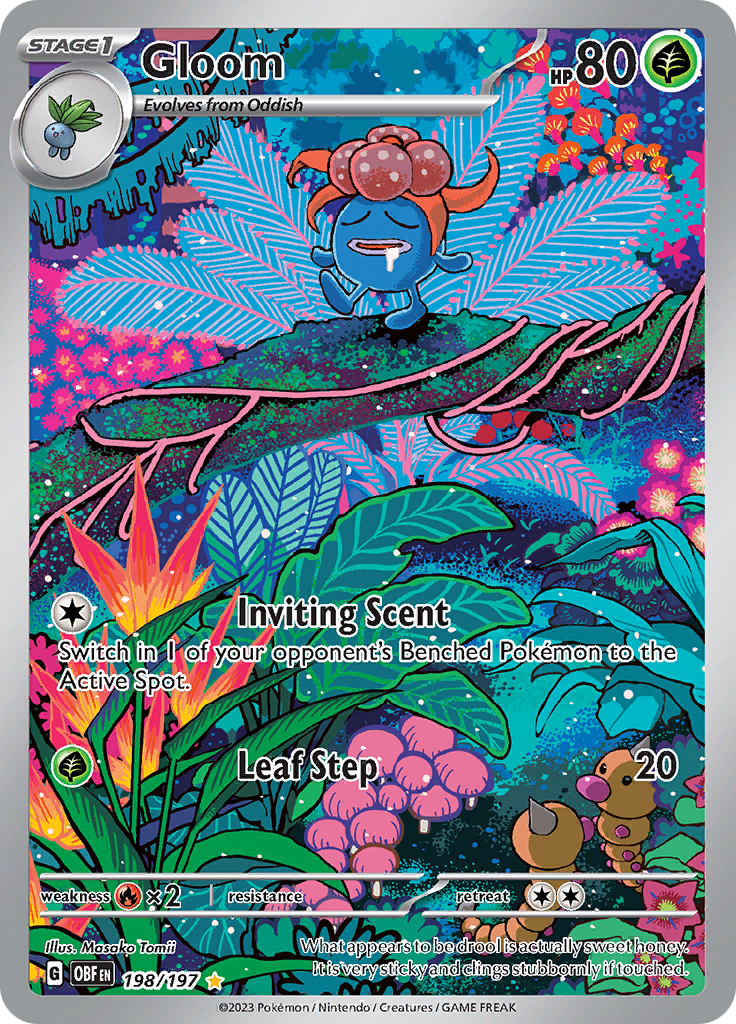 Gloom (198/197) [Scarlet & Violet: Obsidian Flames] | Jomio and Rueliete's Cards and Comics