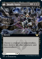 Selfless Glyphweaver // Deadly Vanity (Extended Art) [Strixhaven: School of Mages] | Jomio and Rueliete's Cards and Comics