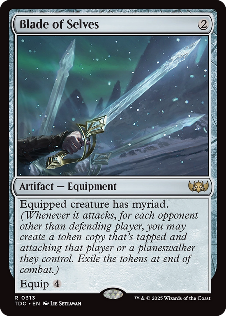 Blade of Selves [Tarkir: Dragonstorm Commander] | Jomio and Rueliete's Cards and Comics
