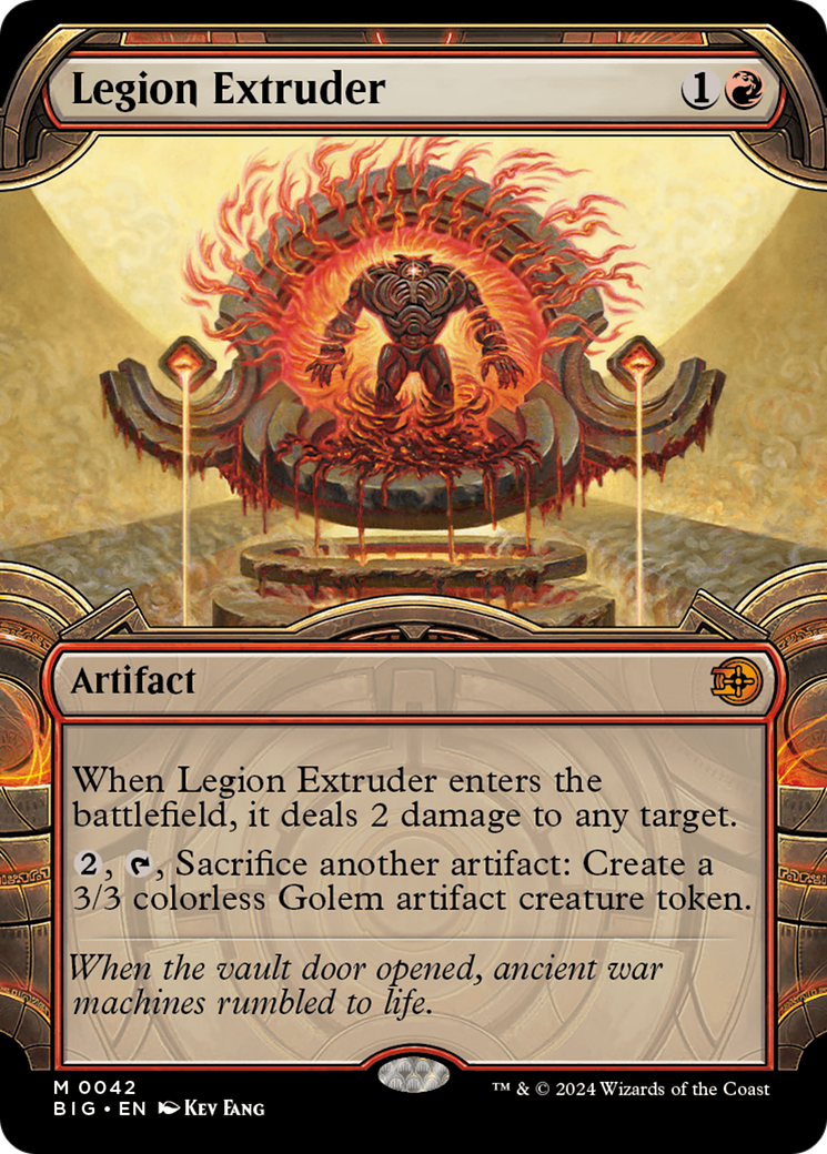 Legion Extruder (Showcase) [Outlaws of Thunder Junction: The Big Score] | Jomio and Rueliete's Cards and Comics