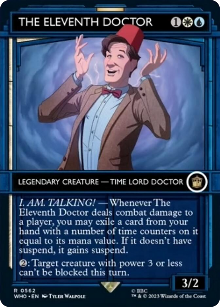 The Eleventh Doctor (Showcase) [Doctor Who] | Jomio and Rueliete's Cards and Comics