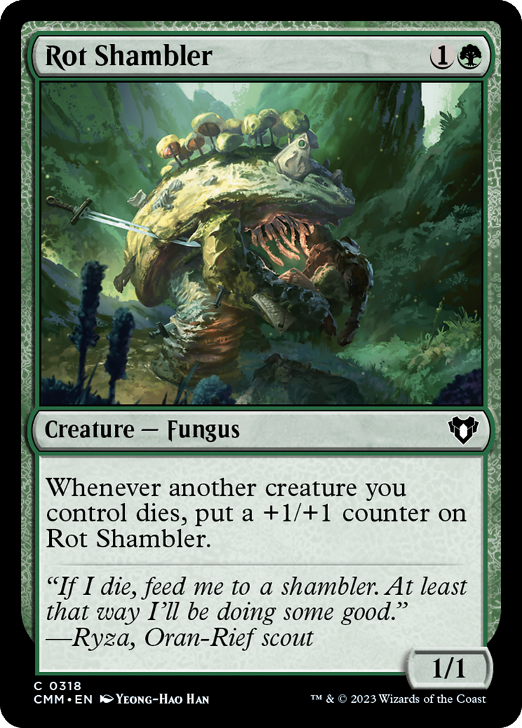 Rot Shambler [Commander Masters] | Jomio and Rueliete's Cards and Comics