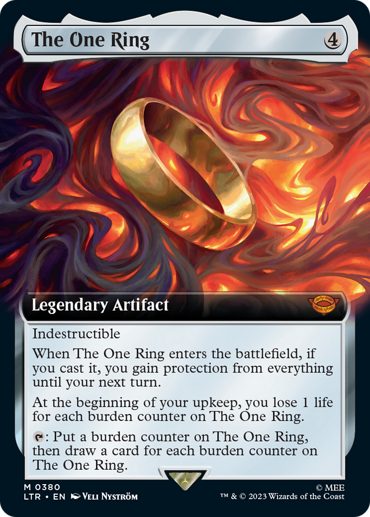 The One Ring (Extended Art) [The Lord of the Rings: Tales of Middle-Earth] | Jomio and Rueliete's Cards and Comics
