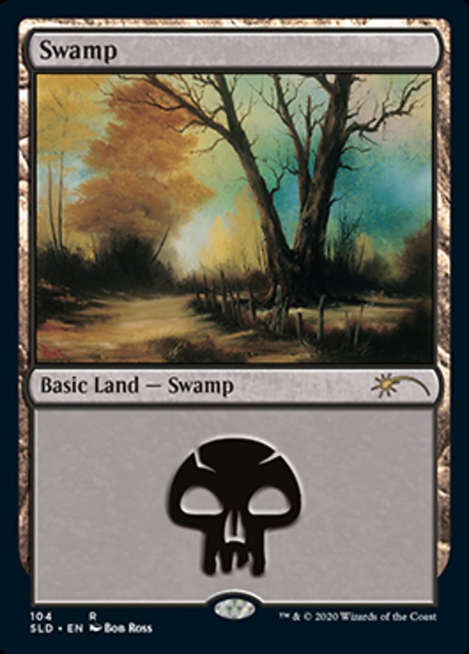 Swamp (104) [Secret Lair Drop Series] | Jomio and Rueliete's Cards and Comics