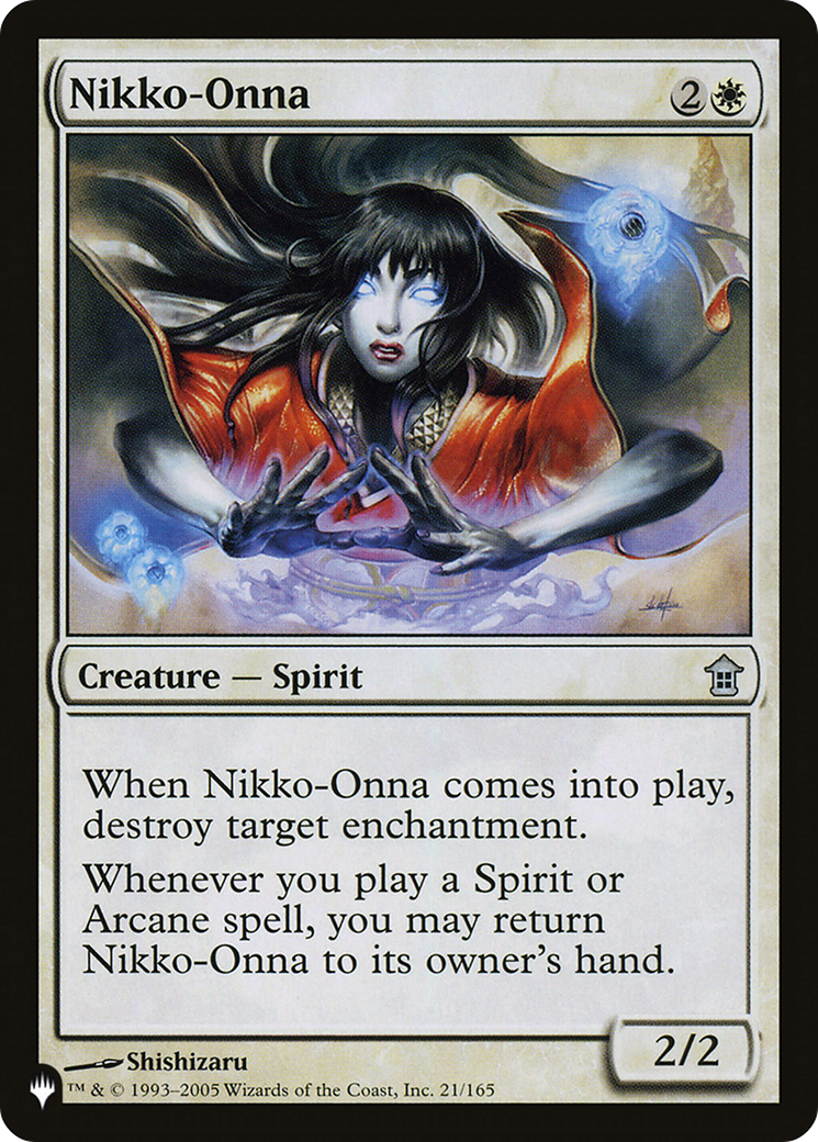 Nikko-Onna [The List] | Jomio and Rueliete's Cards and Comics
