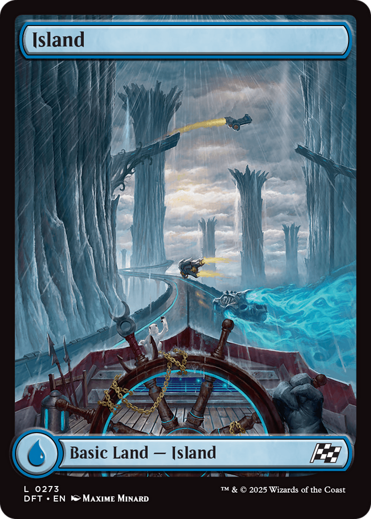 Island (0273) [Aetherdrift] | Jomio and Rueliete's Cards and Comics